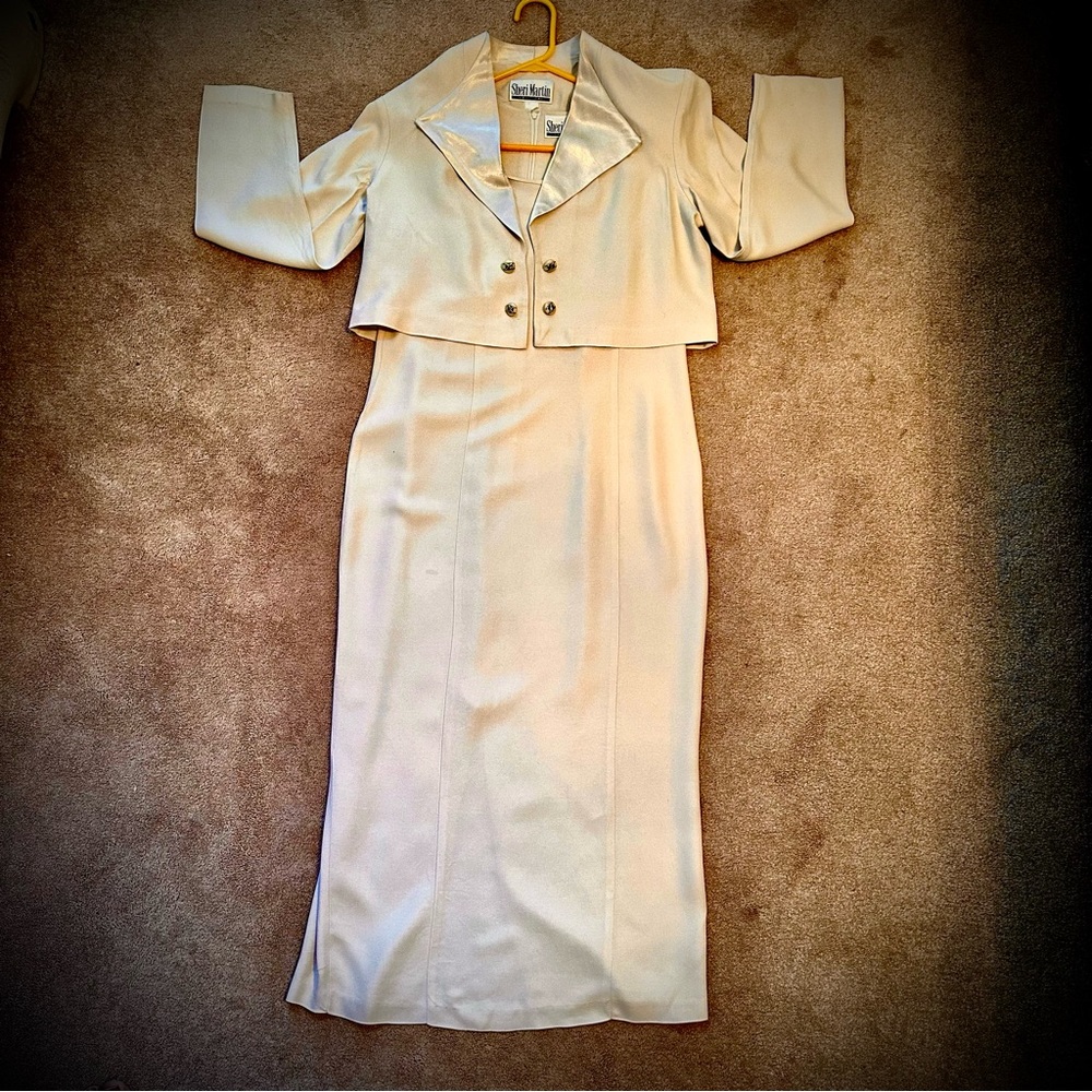 (#105) Sheri Martin Two Piece Dress Set